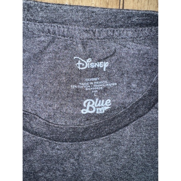 Disney Donald Duck COLLEGE TShirt Gray Adult Large Graphic Tee - Picture 2 of 6